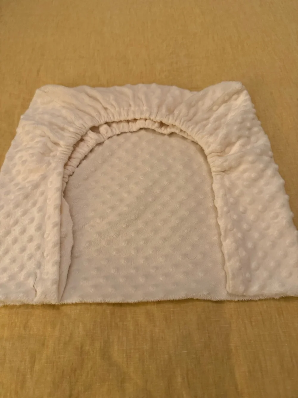 Carter's Cream Textured Baby Changing Pad Cover